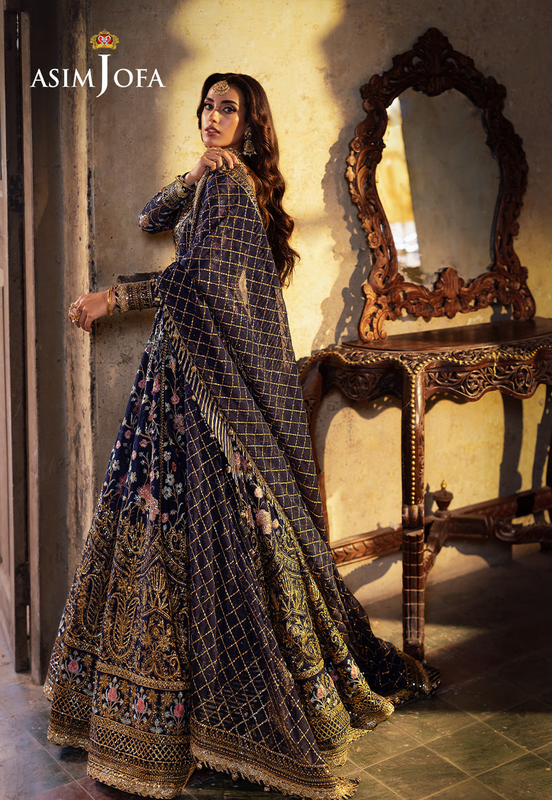 AJKB-09 EMBROIDERED CHIFFON 3 PCS | Asim Jofa