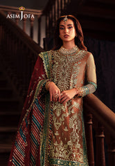 AJKB-01 EMBROIDERED NET 3 PCS | Asim Jofa