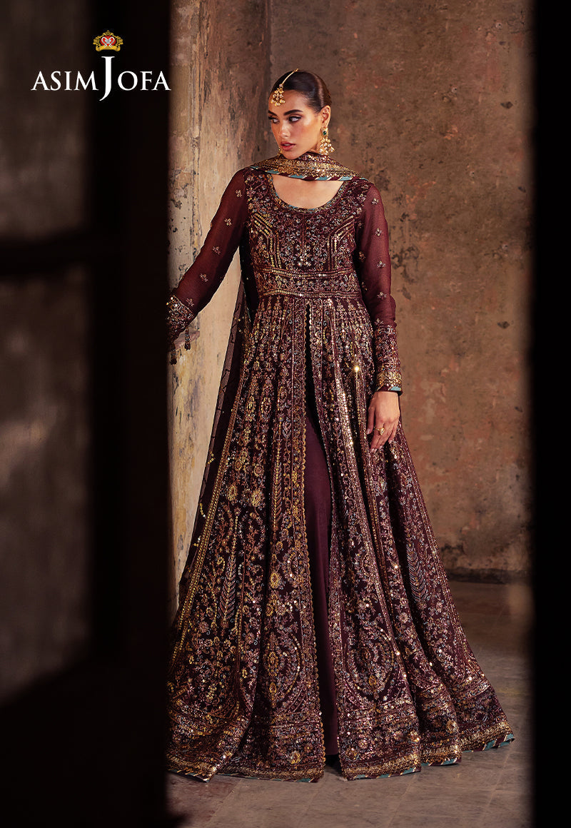 AJKB-08 EMBROIDERED CHIFFON 3 PCS | Asim Jofa