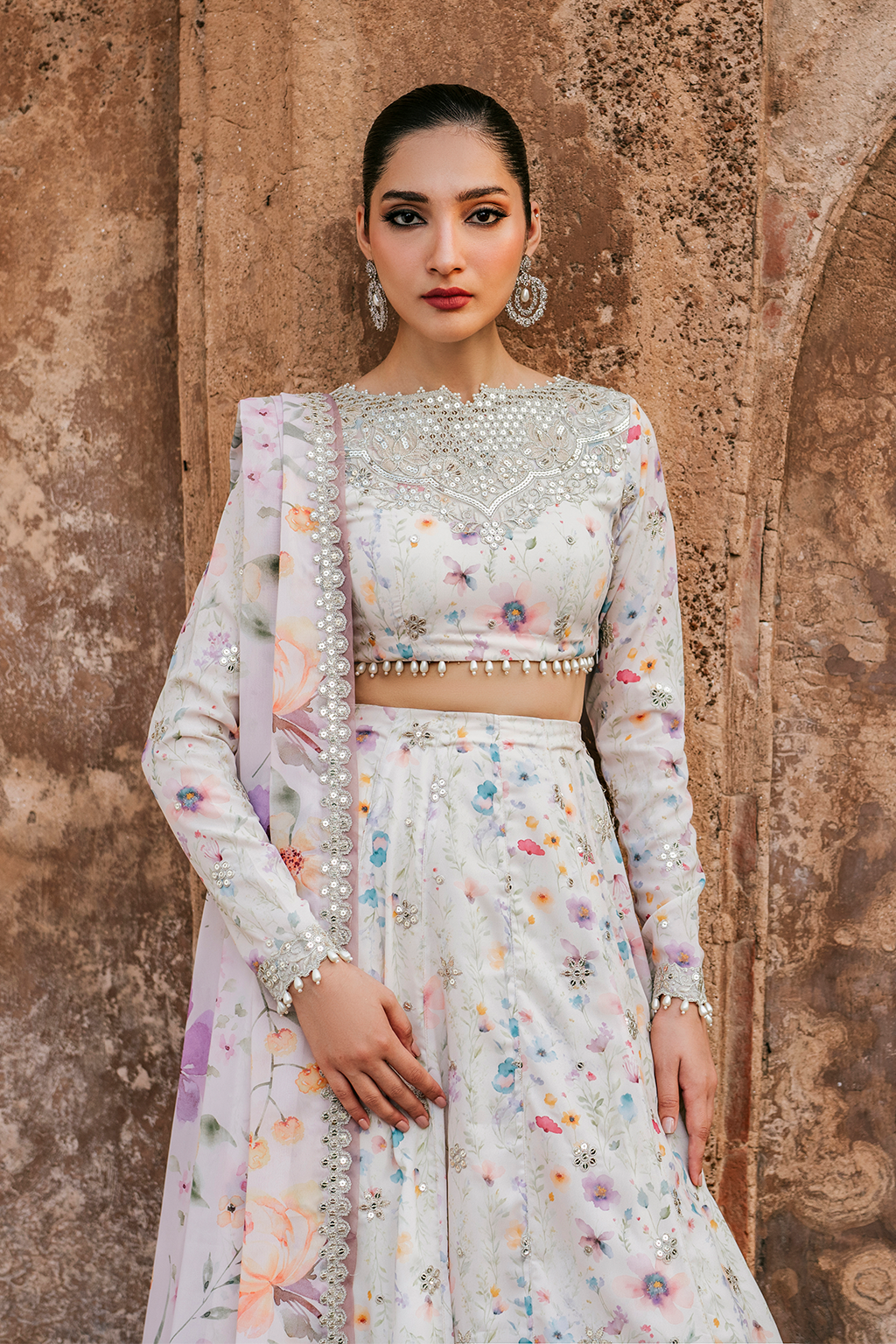 UE-316 Printed Georgette | Formal Wear | Iznik