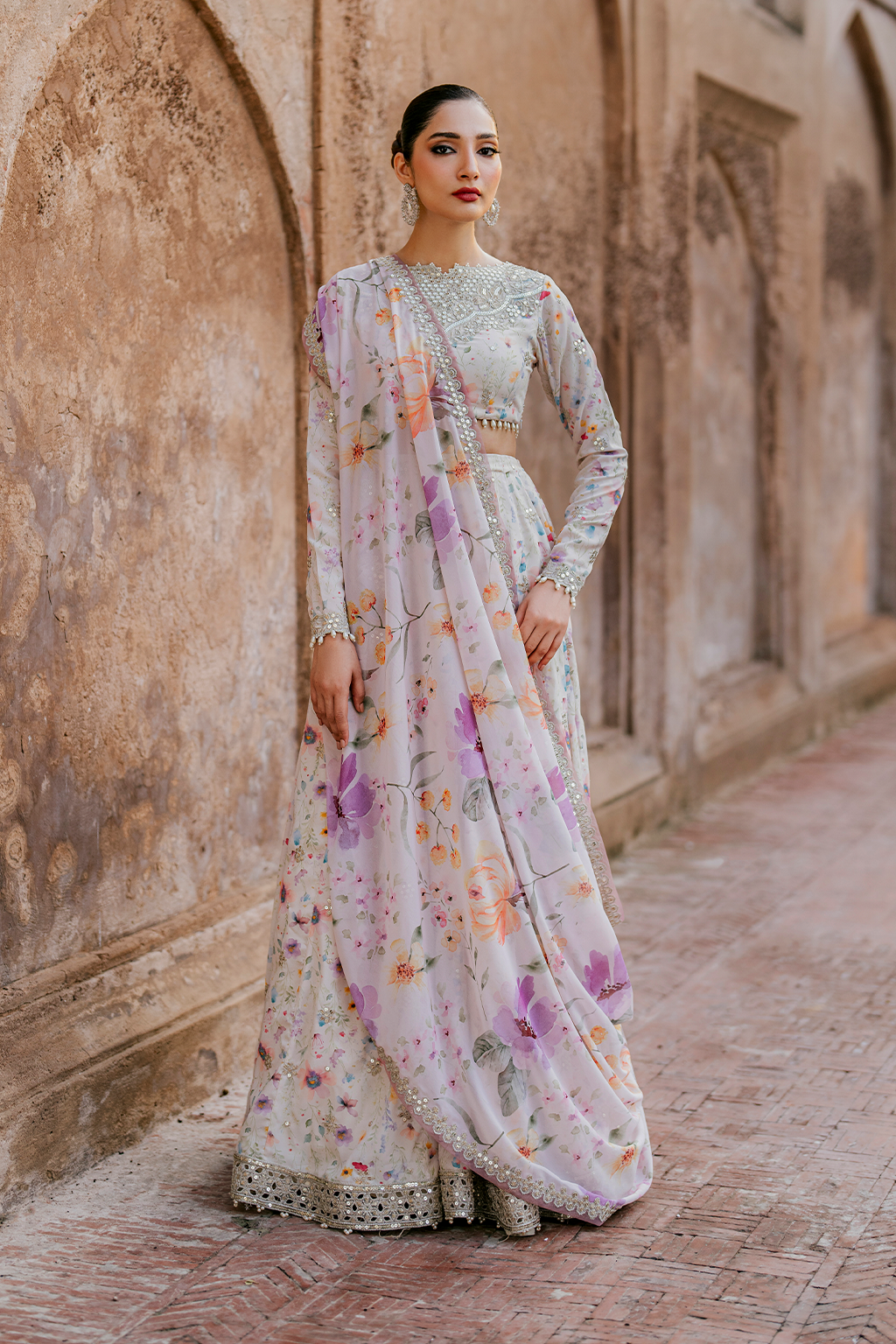 UE-316 Printed Georgette | Formal Wear | Iznik