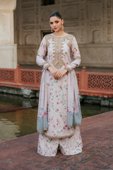 UE-318 Embroidered Raw Silk | Formal Wear | Iznik