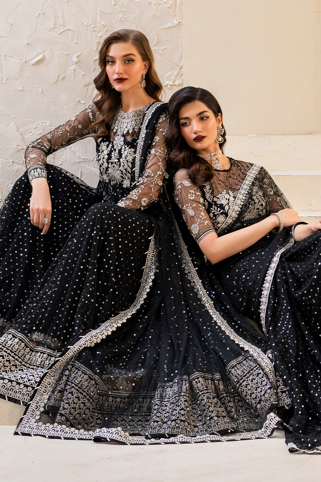 CC-50 Embroidered Net | Formal Wear | Iznik