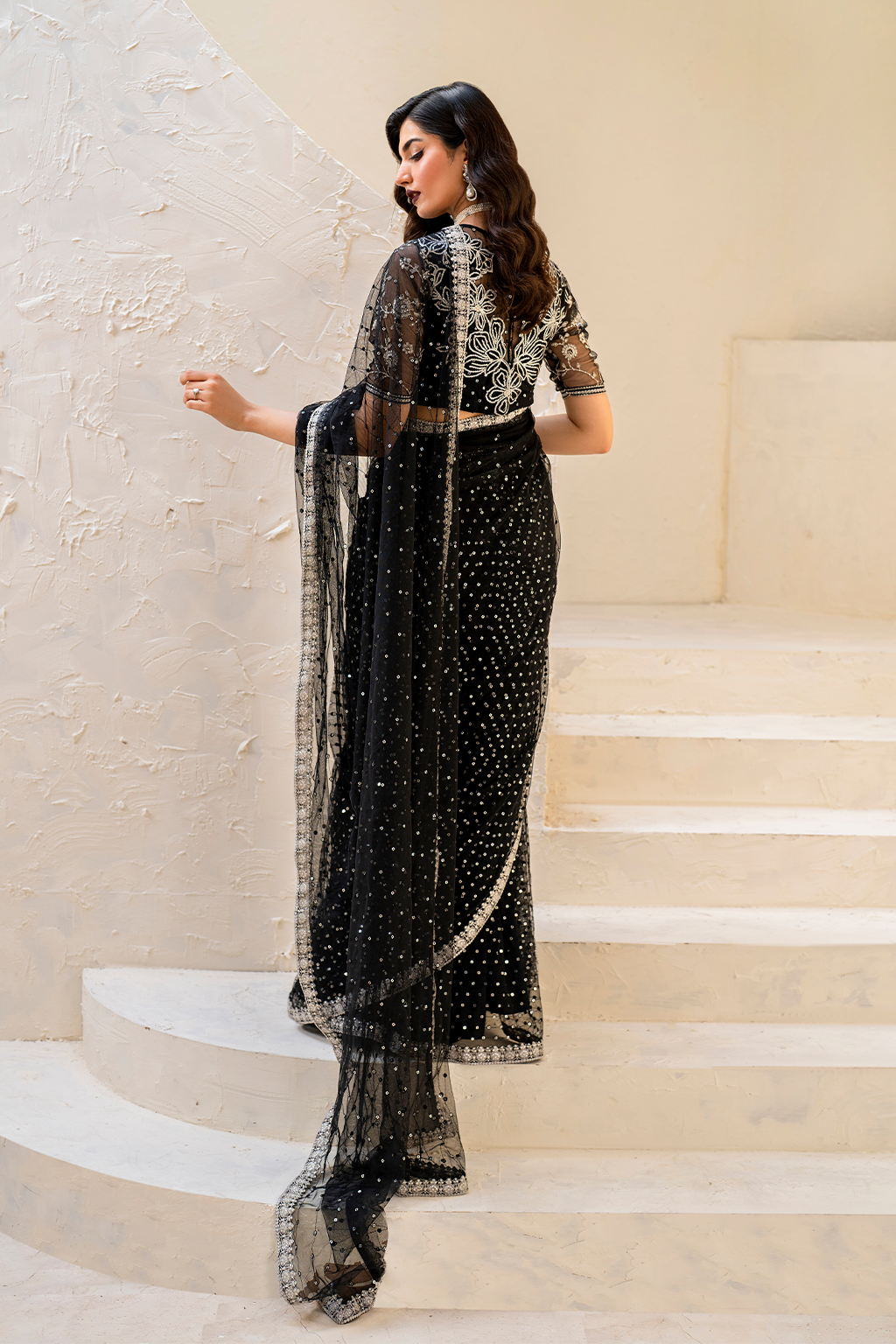 CC-50 Embroidered Net | Formal Wear | Iznik