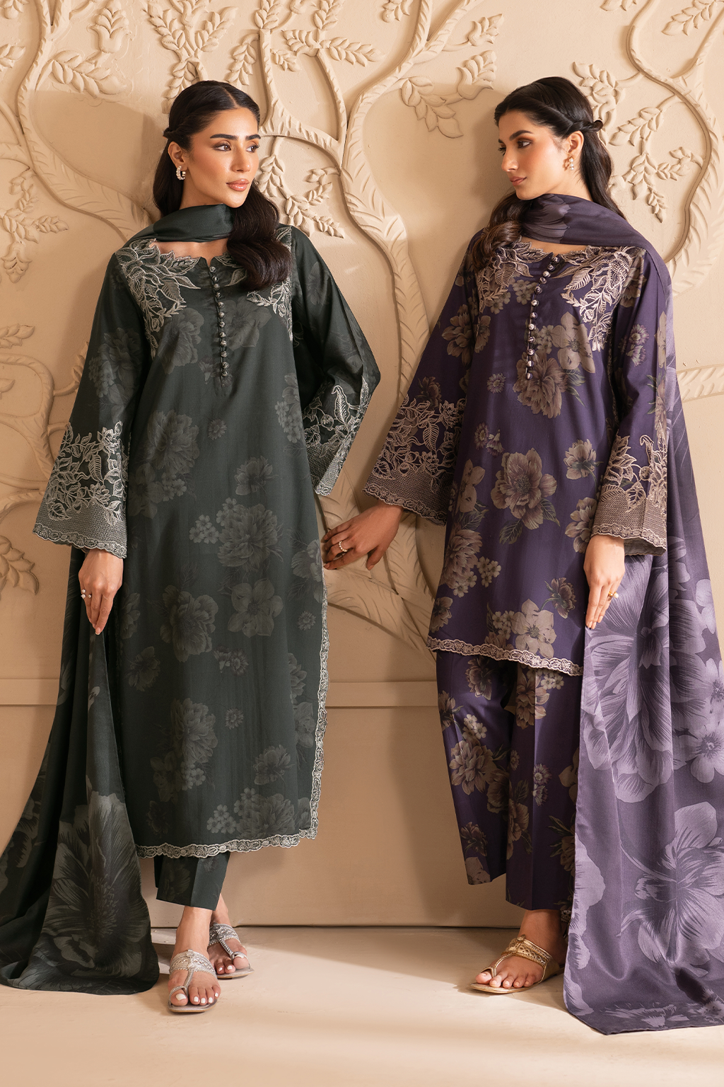 UE-337 Printed Viscose | Exclusive Winter| Iznik