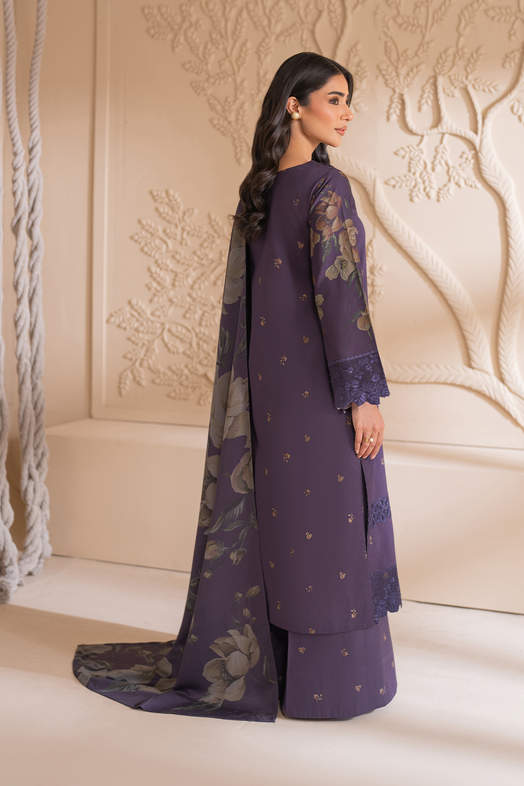 UE-341 Printed Viscose | Exclusive Winter| Iznik