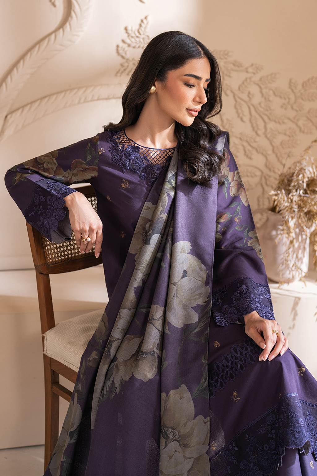 UE-341 Printed Viscose | Exclusive Winter| Iznik