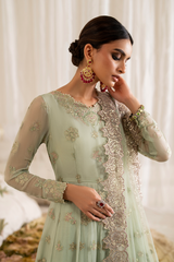 UE-286 Embroidered Chiffon | Formal Wear | Iznik