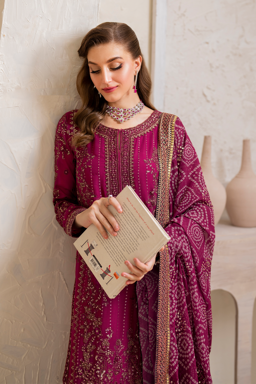 CC-45 Embroidered Chiffon | Formal Wear | Iznik