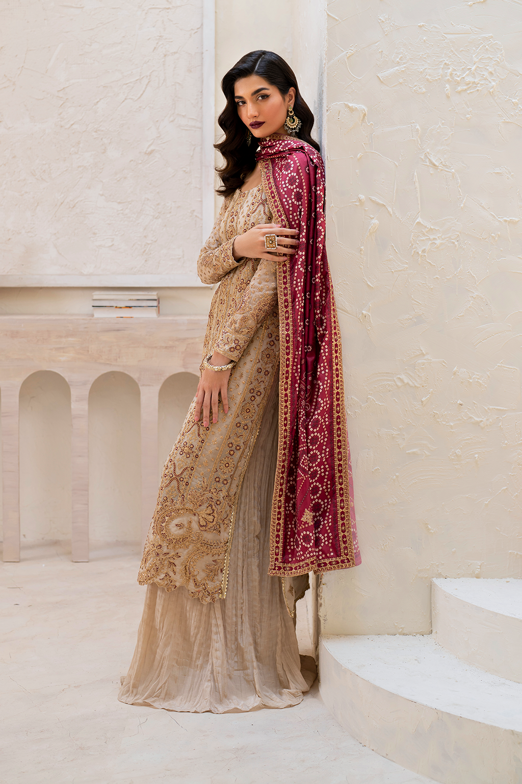 CC-44 Embroidered Chiffon | Formal Wear | Iznik