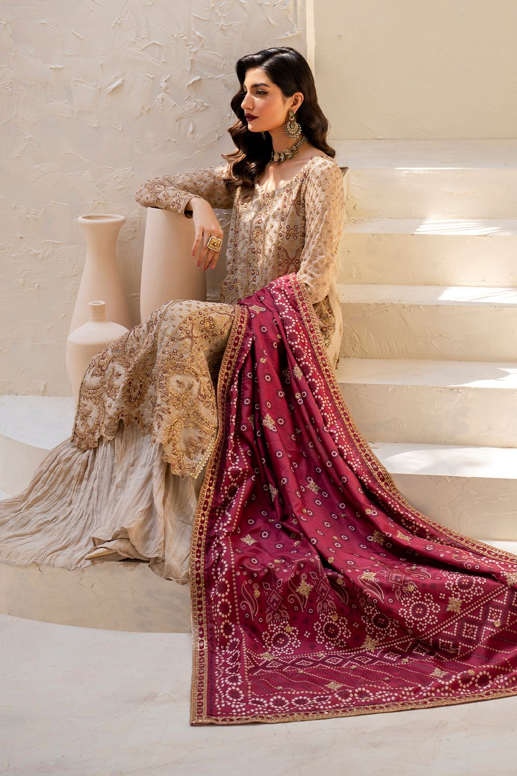 CC-44 Embroidered Chiffon | Formal Wear | Iznik