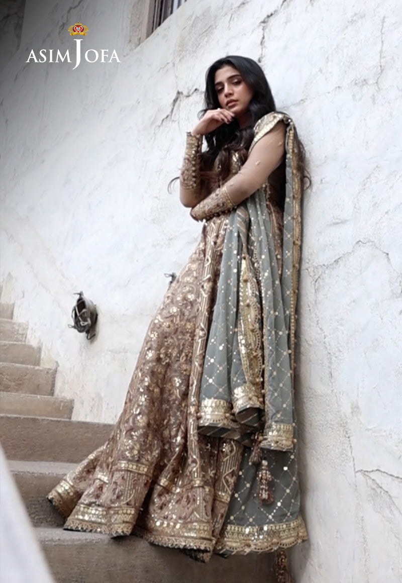 AJCE-07 EMBROIDERED CHIFFON 3 PCS | EMBROIDERED | Asim Jofa