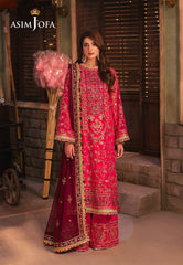 AJKK-11 EMBROIDERED CHIFFON 3 PCS |Asim Jofa