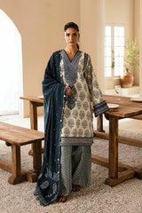 EMBROIDERED SUIT (E0451/203/602) | Rozana | ETHNC