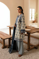 EMBROIDERED SUIT (E0451/203/602) | Rozana | ETHNC