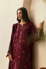 EMBROIDERED SUIT (E0456/203/402) | Rozana | ETHNC