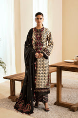 EMBROIDERED SUIT (E0462/203/901) | Rozana | ETHNC