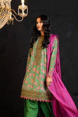 3 Pc Embroidered Dobby Lawn Suit With Fancy Dupatta | Festive | Al Karam