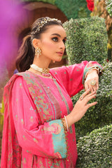 2 Pc Embroidered Two Way Slub Suit With Dobby Dupatta | Festive | Al Karam