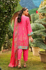 2 Pc Embroidered Two Way Slub Suit With Dobby Dupatta | Festive | Al Karam