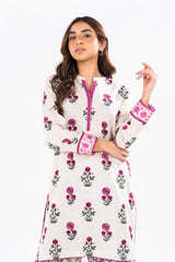 2 Piece Printed Khaddar Suit With Khaddar Trouser | Winter | Al Karam