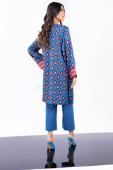 2 Pc Printed Corduroy Suit With Corduroy Trouser | Winter | Al Karam