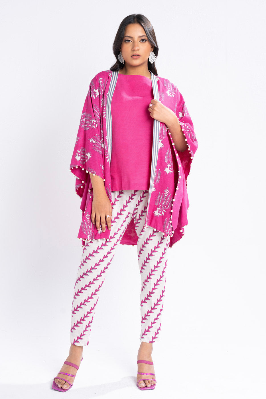 3 Piece Printed Khaddar Suit With Light Khaddar Dupatta | Winter | Al Karam