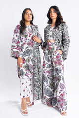 3 Piece Printed Khaddar Suit With Light Khaddar Dupatta | Winter | Al Karam