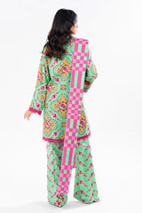 3 Piece Printed Khaddar Suit With Light Khaddar Dupatta | Winter | Al Karam