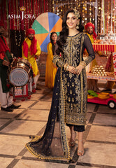 AJCD-11 EMBROIDERED CHIFFON 3 PCS | EMBROIDERED | Asim Jofa