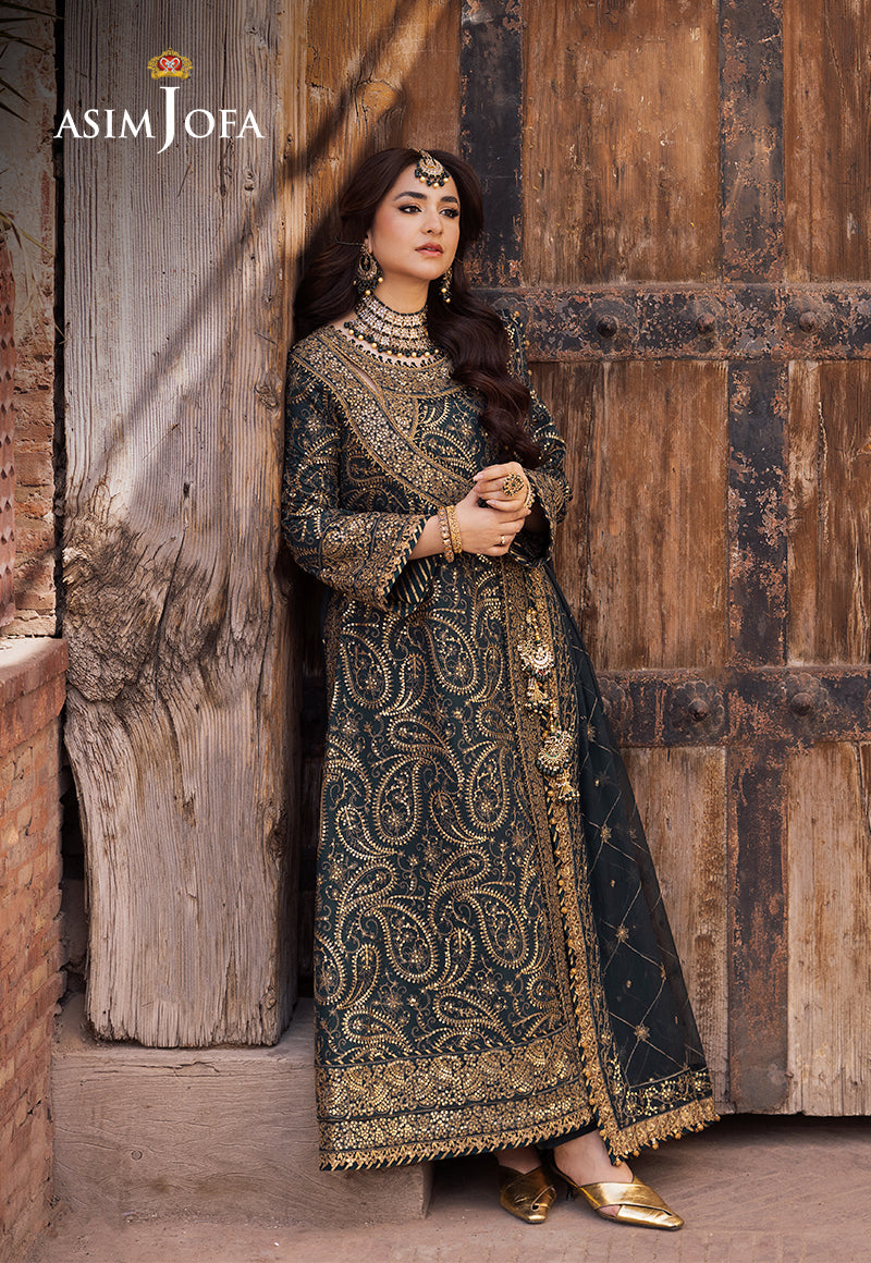 AJCE-03 EMBROIDERED PAPER COTTON 3 PCS | EMBROIDERED | Asim Jofa