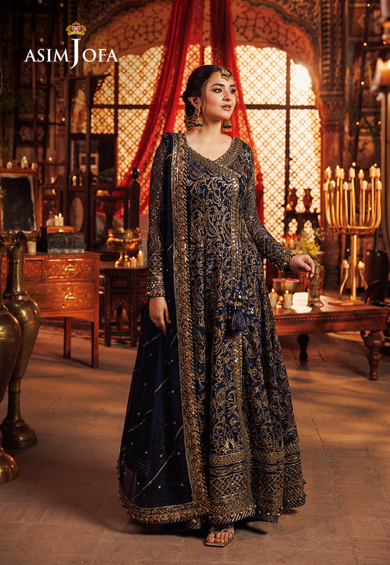 AJCE-01 EMBROIDERED CHIFFON 3 PCS | EMBROIDERED | Asim Jofa