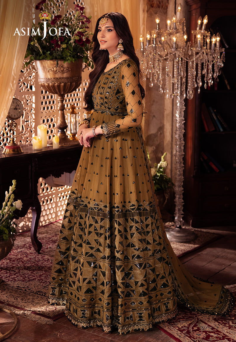 AJYV-06 EMBROIDERED CHIFFON 3 PCS | Vasl | Asim Jofa