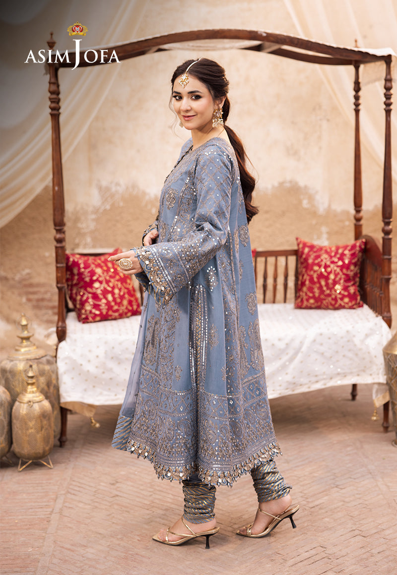 AJCE-12 EMBROIDERED PAPER COTTON 3 PCS | EMBROIDERED | Asim Jofa