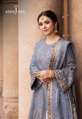 AJCE-12 EMBROIDERED PAPER COTTON 3 PCS | EMBROIDERED | Asim Jofa