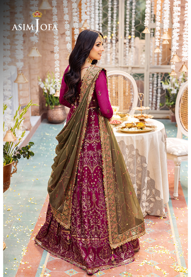 AJJJ-09 EMBROIDERED CHIFFON 3 PCS | EMBROIDERED | Asim Jofa