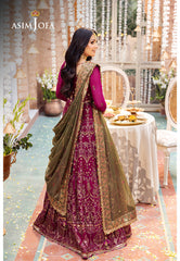 AJJJ-09 EMBROIDERED CHIFFON 3 PCS | EMBROIDERED | Asim Jofa