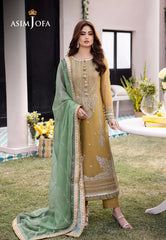 AJCF-16 EMBROIDERED CHIFFON 3 PCS | EMBROIDERED | Asim Jofa