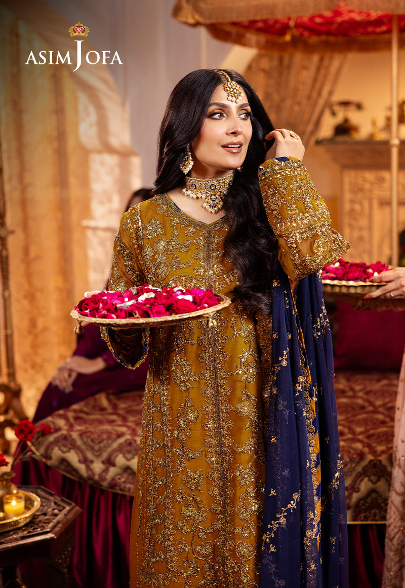 AJJJ-12 EMBROIDERED CHIFFON 3 PCS | EMBROIDERED | Asim Jofa