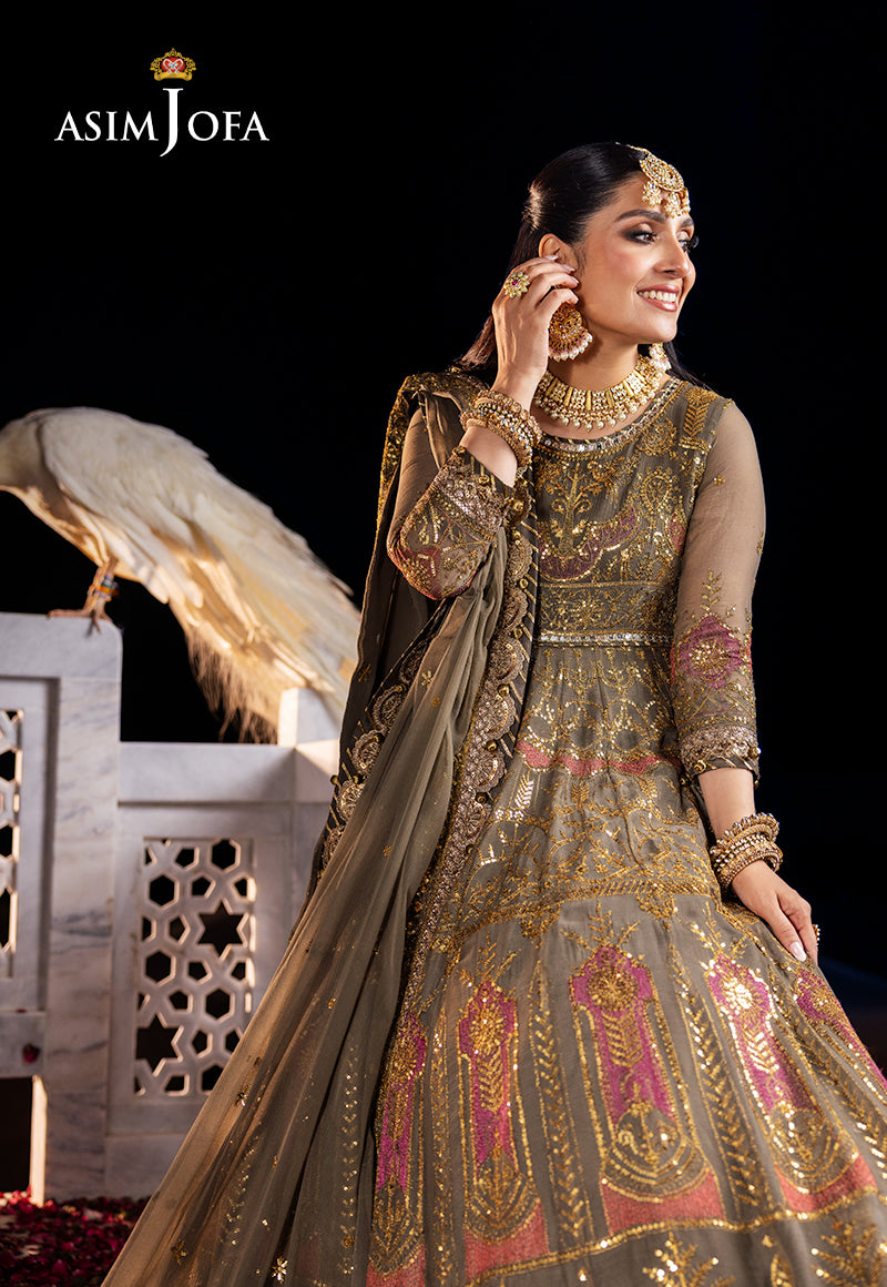 AJJJ-10 EMBROIDERED CHIFFON 3 PCS | EMBROIDERED | Asim Jofa