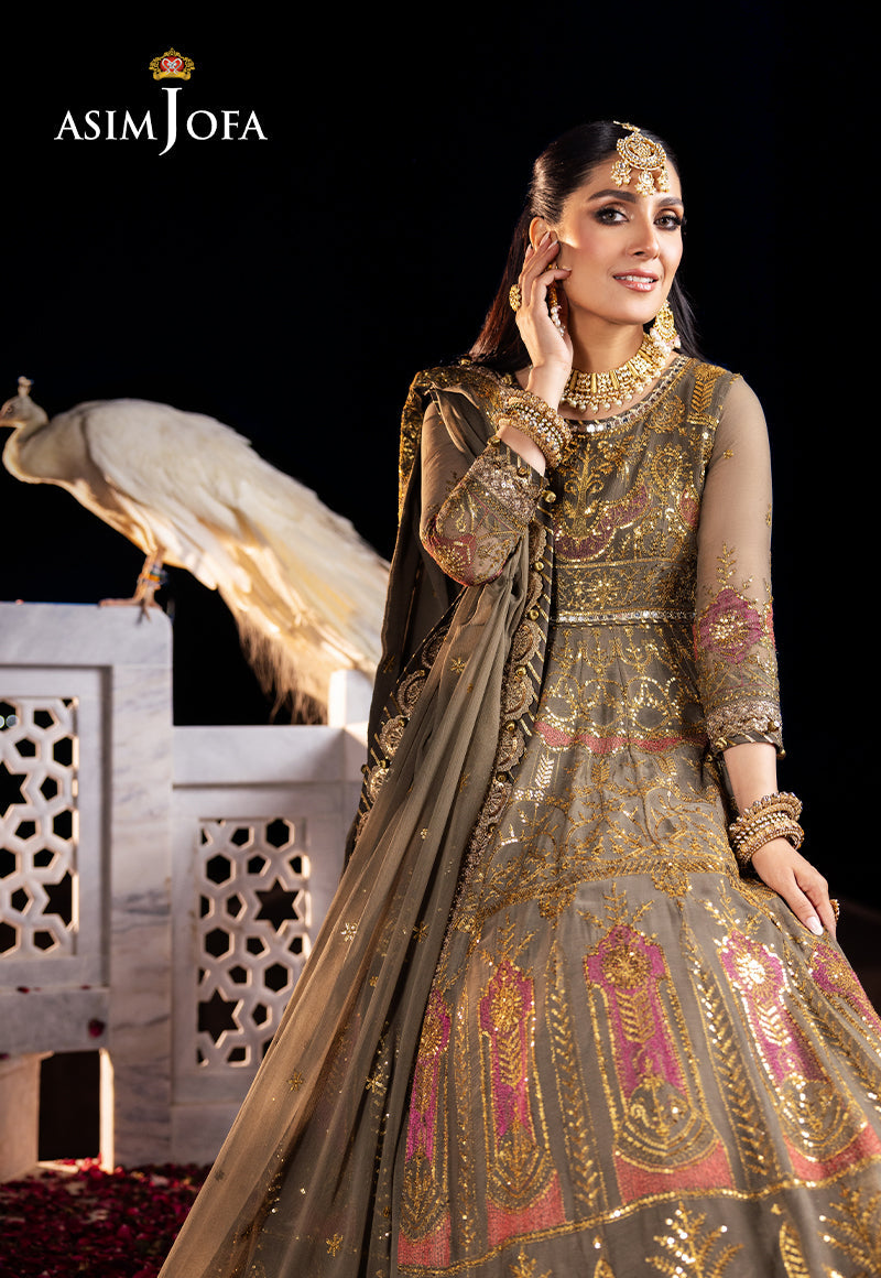 AJJJ-10 EMBROIDERED CHIFFON 3 PCS | EMBROIDERED | Asim Jofa