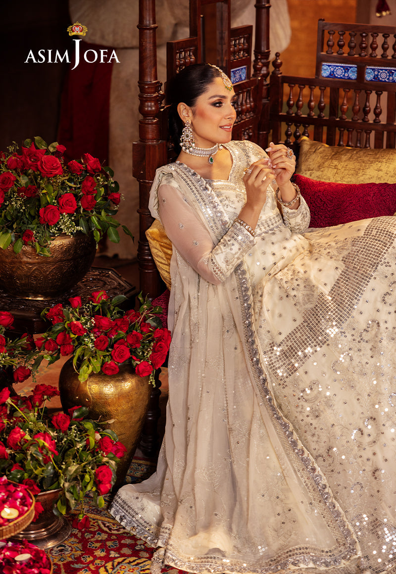 AJJJ-04 EMBROIDERED CHIFFON 3 PCS | EMBROIDERED | Asim Jofa