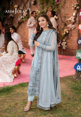 AJMJ-15 EMBROIDERED CHIFFON 3 PCS | EMBROIDERED | Asim Jofa