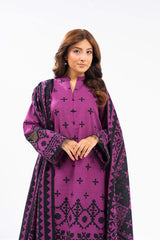 2 Piece Cambric Suit with Lawn Dupatta | Winter | Al Karam