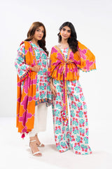 3 Piece Cambric Suit with Lawn Dupatta | Winter | Al Karam