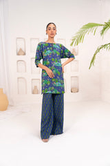 2 Pc Embroidered Lawn Viscose Suit With Lawn Viscose Trouser | Festive | Al Karam