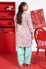 1 Pc Printed Lawn Shirt | Silver | Al Karam