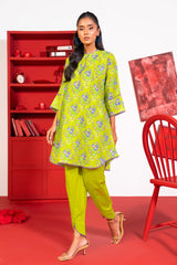 1 Pc Printed Lawn Shirt | Silver | Al Karam