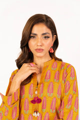 1 Pc Printed Silver Lawn Shirt   | Silver | Al Karam