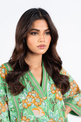 1 Pc Printed Silver Lawn Shirt   | Silver | Al Karam